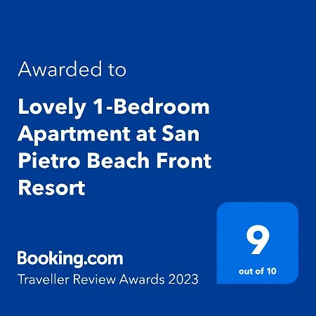Lovely 1-bedroom At San Pietro Front * Plazhi San Pietro